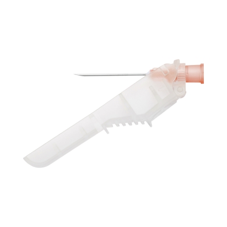 Needle Hypodermic SurGuard3™ Hinged Safety Needle 25 Gauge 5/8 Inch Length (100/BX 8BX/CS) by Terumo Medical Corp.  ID SG3-2516